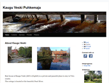 Tablet Screenshot of kauguveski.ee